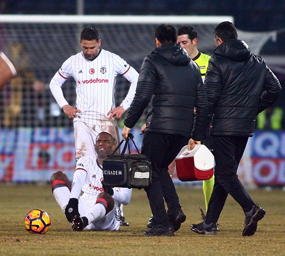 Osmanlıspor - Beşiktaş maçından kareler - Görsel 45