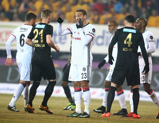 Osmanlıspor - Beşiktaş maçından kareler - Görsel 9