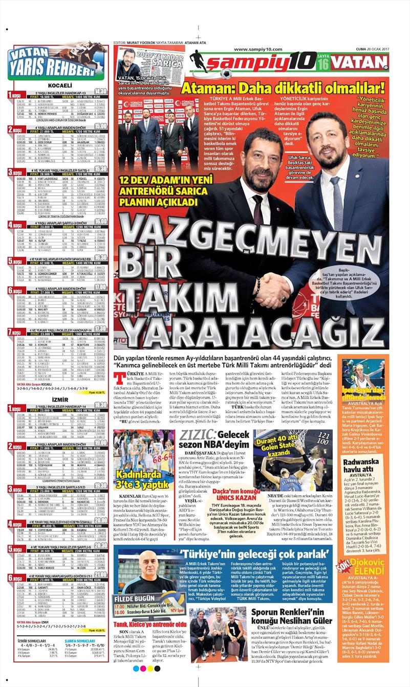 20 Ocak 2017 | İşte gazetelerin Beşiktaş manşetleri - Görsel 13