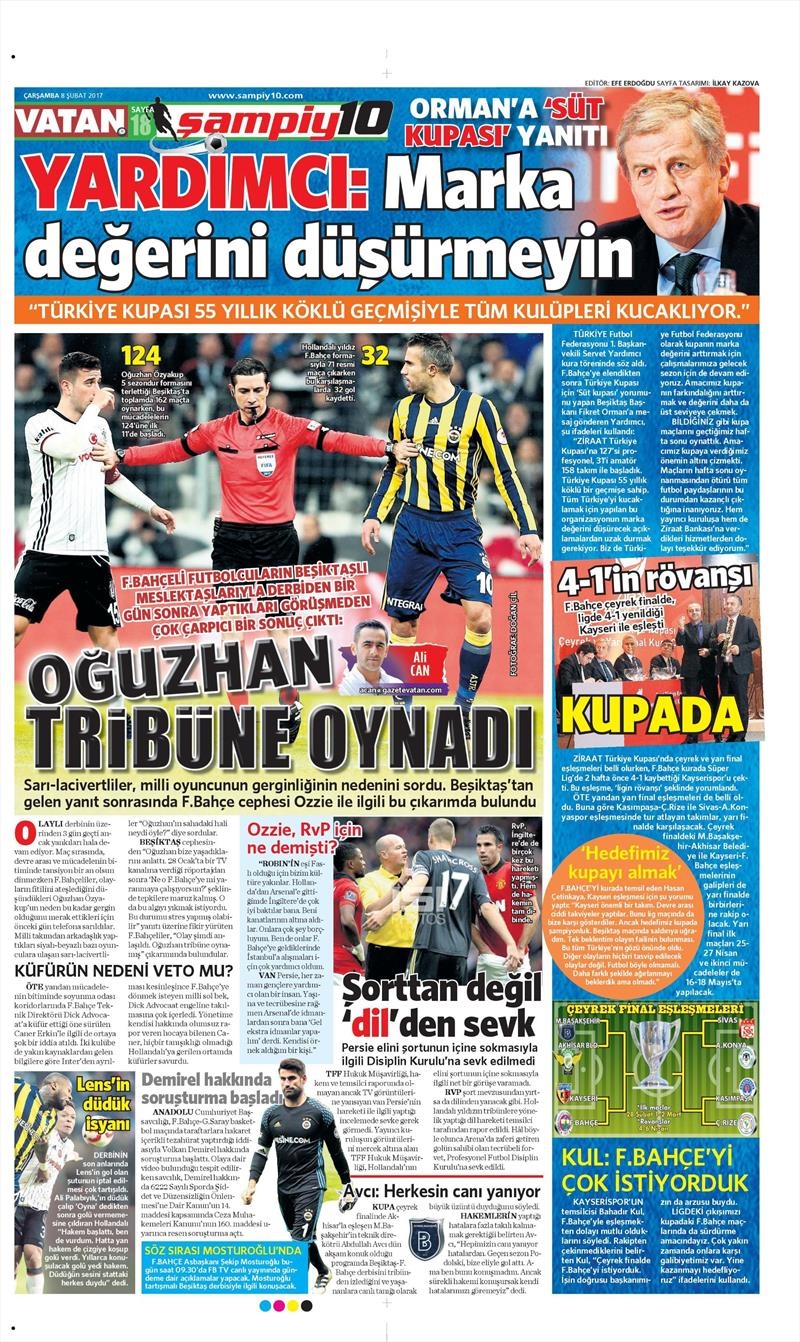 08 Şubat 2017 | İşte gazetelerin Beşiktaş manşetleri - Görsel 14