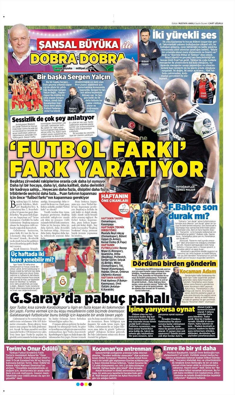 22 Şubat 2017 | İşte gazetelerin Beşiktaş manşetleri - Görsel 3