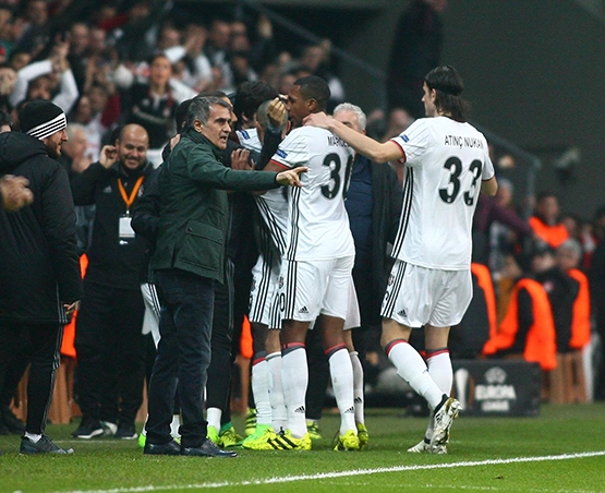 Beşiktaş-Hapoel maçından kareler - Görsel 15