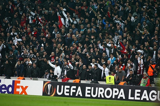 Beşiktaş-Hapoel maçından kareler - Görsel 2