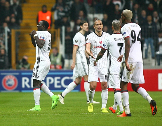 Beşiktaş-Hapoel maçından kareler - Görsel 28