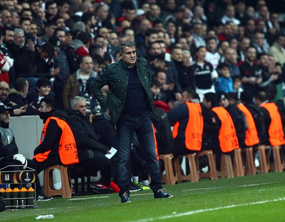 Beşiktaş-Hapoel maçından kareler - Görsel 9