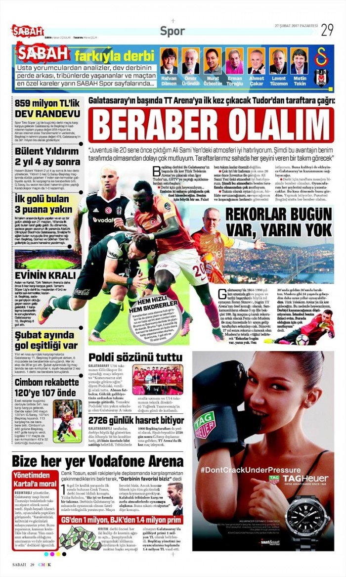 27 Şubat 2017 | İşte gazetelerin Beşiktaş manşetleri - Görsel 11