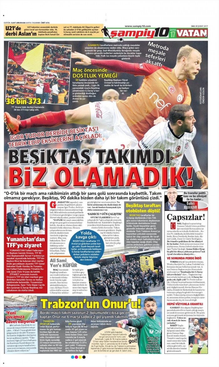 28 Şubat 2017 | İşte gazetelerin Beşiktaş manşetleri - Görsel 26