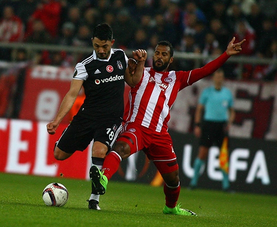 İşte Olympiakos - Beşiktaş maçından kareler - Görsel 13