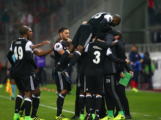 İşte Olympiakos - Beşiktaş maçından kareler - Görsel 14