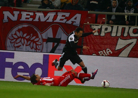 İşte Olympiakos - Beşiktaş maçından kareler - Görsel 21