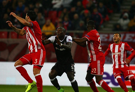 İşte Olympiakos - Beşiktaş maçından kareler - Görsel 24