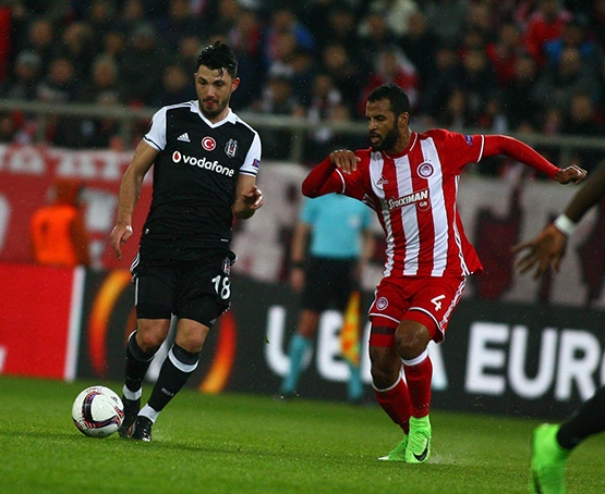 İşte Olympiakos - Beşiktaş maçından kareler - Görsel 25