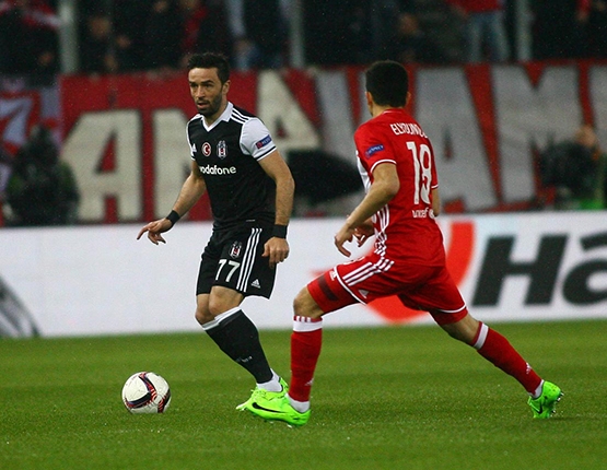 İşte Olympiakos - Beşiktaş maçından kareler - Görsel 26