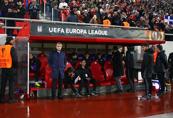 İşte Olympiakos - Beşiktaş maçından kareler - Görsel 32