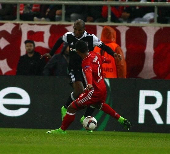 İşte Olympiakos - Beşiktaş maçından kareler - Görsel 33