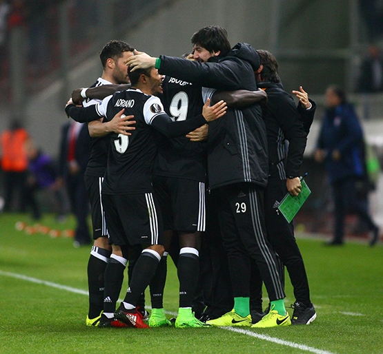 İşte Olympiakos - Beşiktaş maçından kareler - Görsel 34