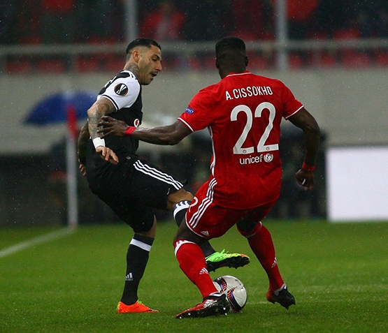 İşte Olympiakos - Beşiktaş maçından kareler - Görsel 38