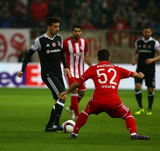 İşte Olympiakos - Beşiktaş maçından kareler - Görsel 4