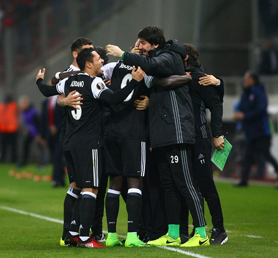 İşte Olympiakos - Beşiktaş maçından kareler - Görsel 40