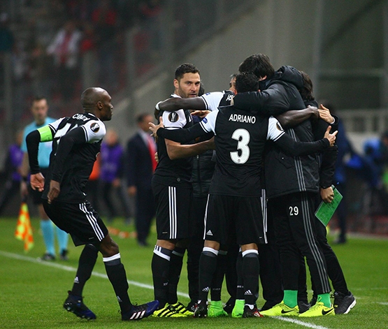 İşte Olympiakos - Beşiktaş maçından kareler - Görsel 44