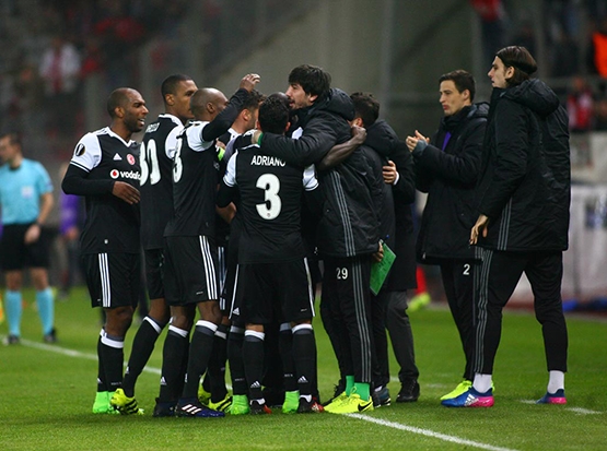 İşte Olympiakos - Beşiktaş maçından kareler - Görsel 47