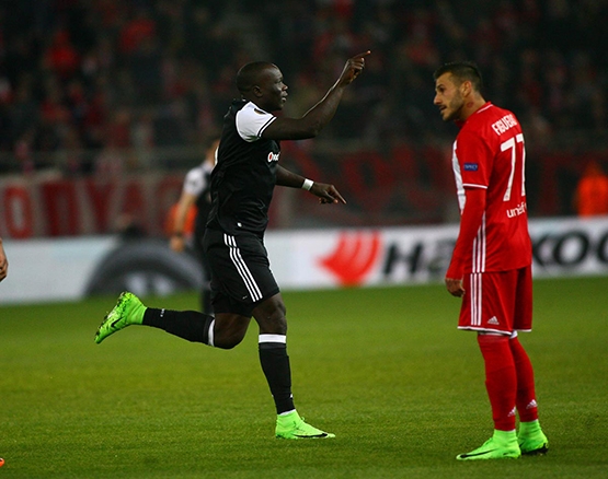 İşte Olympiakos - Beşiktaş maçından kareler - Görsel 48