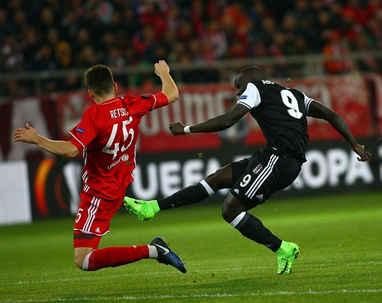 İşte Olympiakos - Beşiktaş maçından kareler - Görsel 7