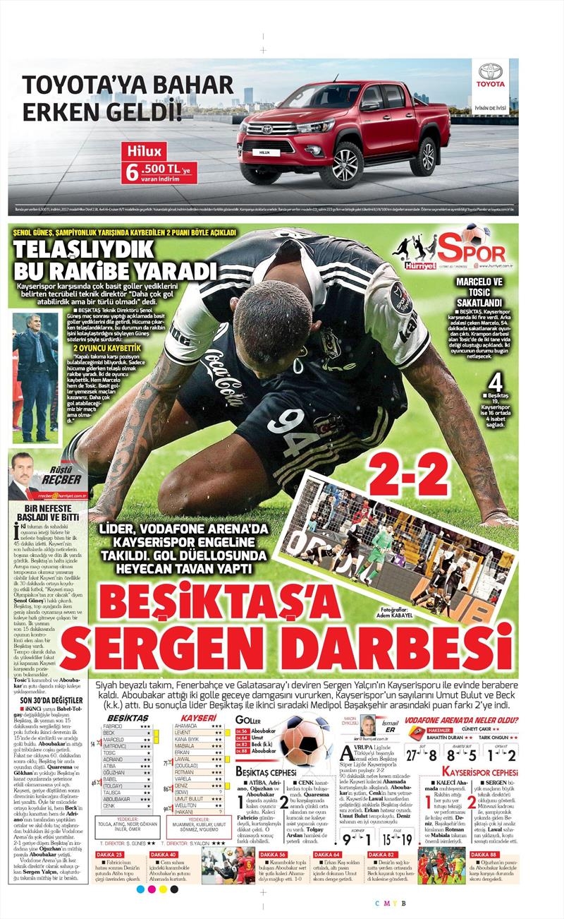 13 Mart 2017 | İşte gazetelerin Beşiktaş manşetleri - Görsel 10