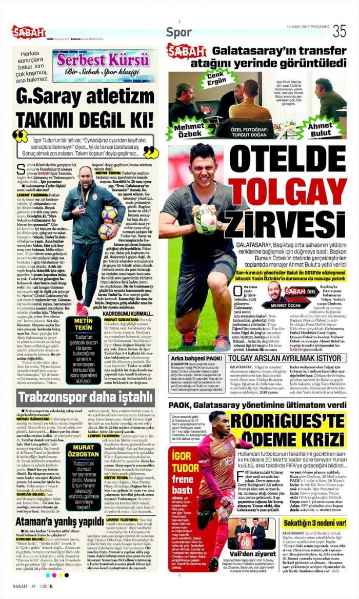 16 Mart 2017 | İşte gazetelerin Beşiktaş manşetleri - Görsel 11