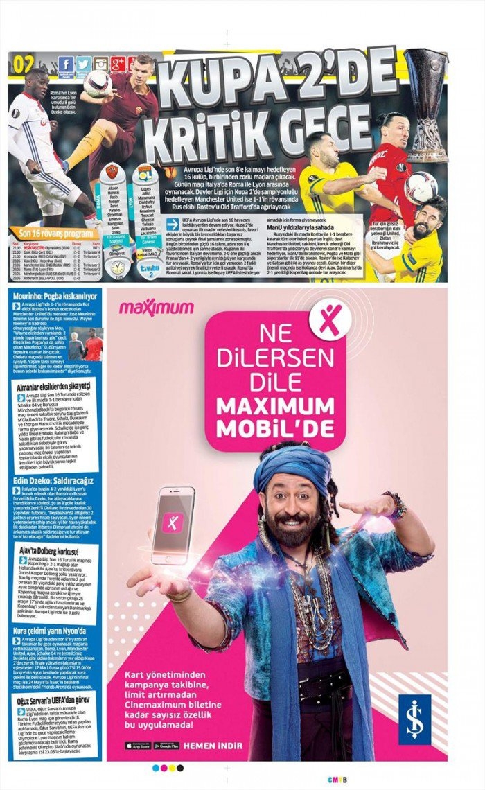 16 Mart 2017 | İşte gazetelerin Beşiktaş manşetleri - Görsel 2