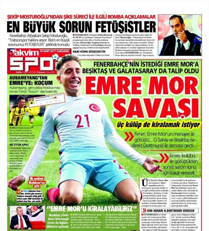 29 Mart 2017 | İşte gazetelerin Beşiktaş manşetleri - Görsel 7