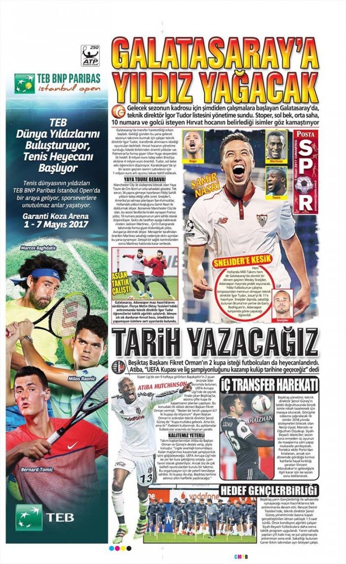 1 Nisan 2017 | İşte gazetelerin Beşiktaş manşetleri - Görsel 5