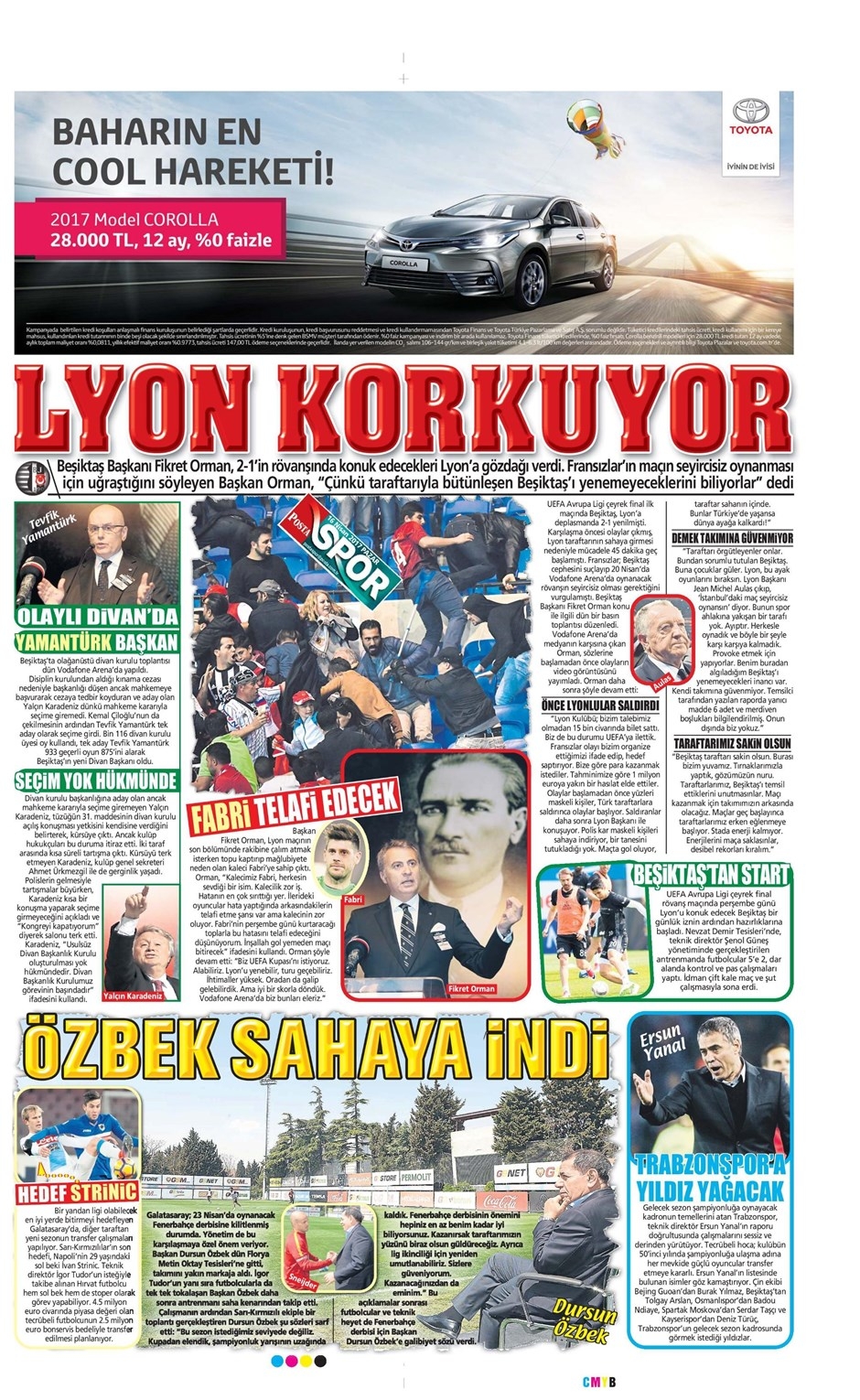 16 Nisan 2017 | İşte gazetelerin Beşiktaş manşetleri - Görsel 2