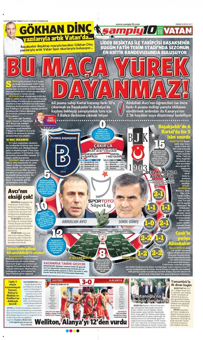 30 Nisan 2017 | İşte gazetelerin Beşiktaş manşetleri - Görsel 7