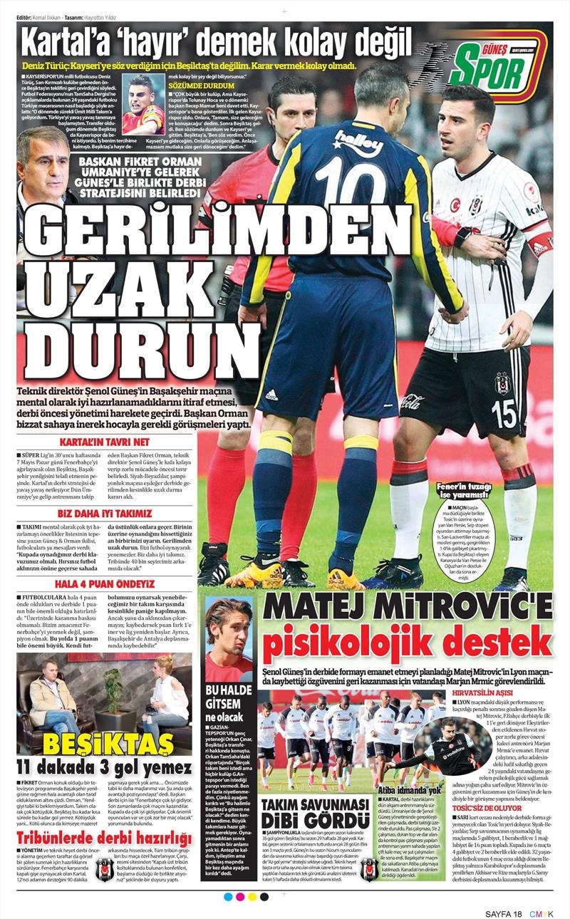3 Mayıs 2017 | İşte gazetelerin Beşiktaş manşetleri - Görsel 4