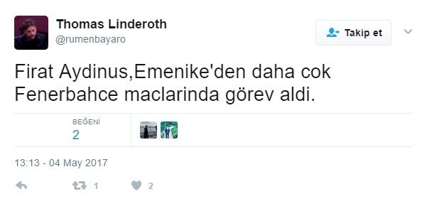 Fırat Aydınus, Emenike'den daha fazla Fenerbahçe maçlarında görev aldı - Görsel 2