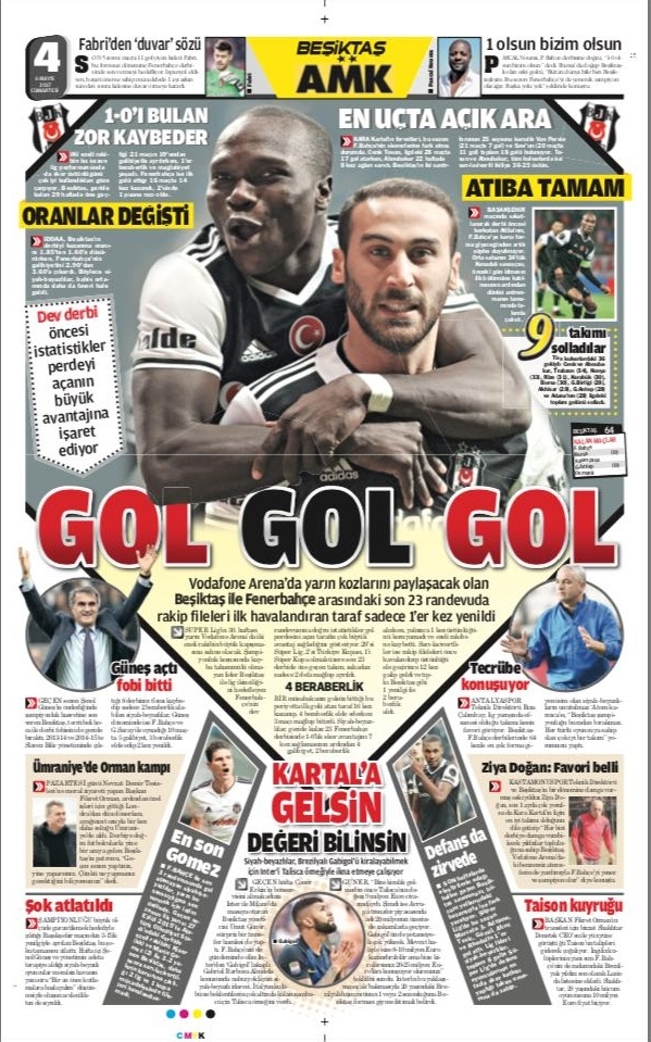 6 Mayıs 2017 | İşte gazetelerin Beşiktaş manşetleri - Görsel 4