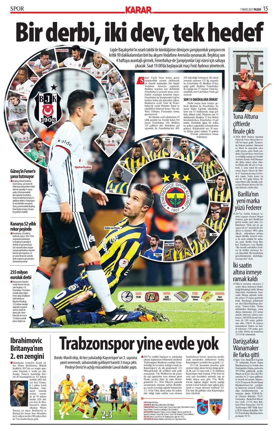 7 Mayıs 2017 | İşte gazetelerin Beşiktaş manşetleri - Görsel 5