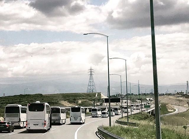 Beşiktaş'ın Bursa konvoyu! - Görsel 1