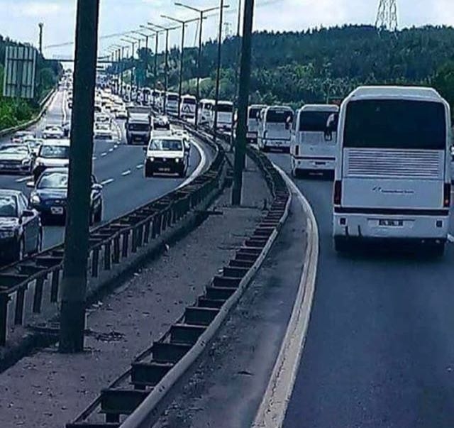 Beşiktaş'ın Bursa konvoyu! - Görsel 2