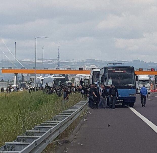 Beşiktaş'ın Bursa konvoyu! - Görsel 3