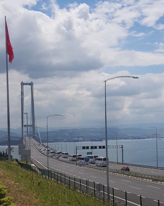 Beşiktaş'ın Bursa konvoyu! - Görsel 5