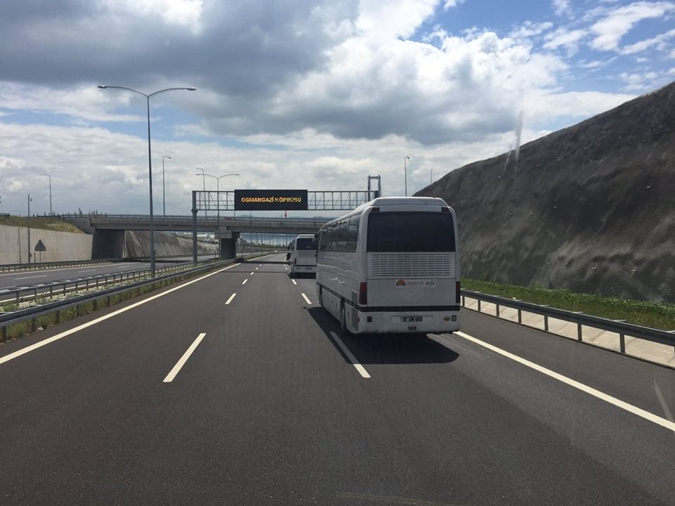 Beşiktaş'ın Bursa konvoyu! - Görsel 8