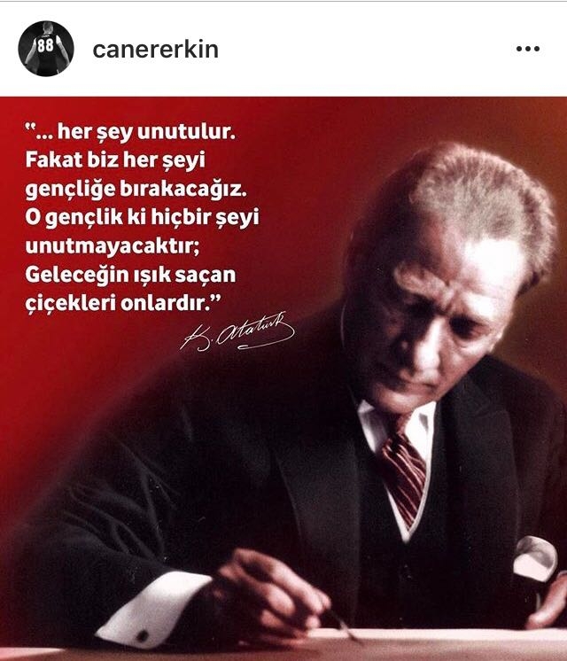 Beşiktaşlı oyunculardan 19 Mayıs mesajı! - Görsel 3