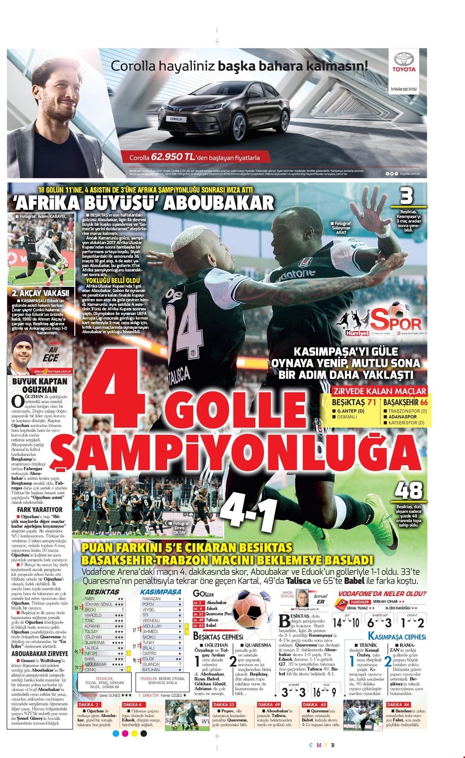 21 Mayıs 2017 | İşte gazetelerin Beşiktaş manşetleri - Görsel 7