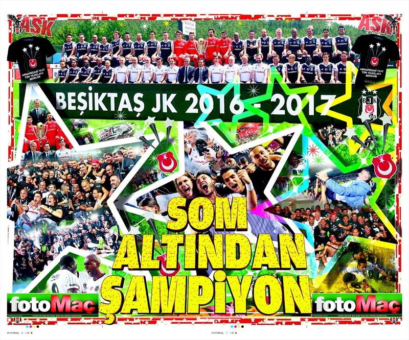 30 Mayıs 2017 | İşte gazetelerin Beşiktaş manşetleri - Görsel 22