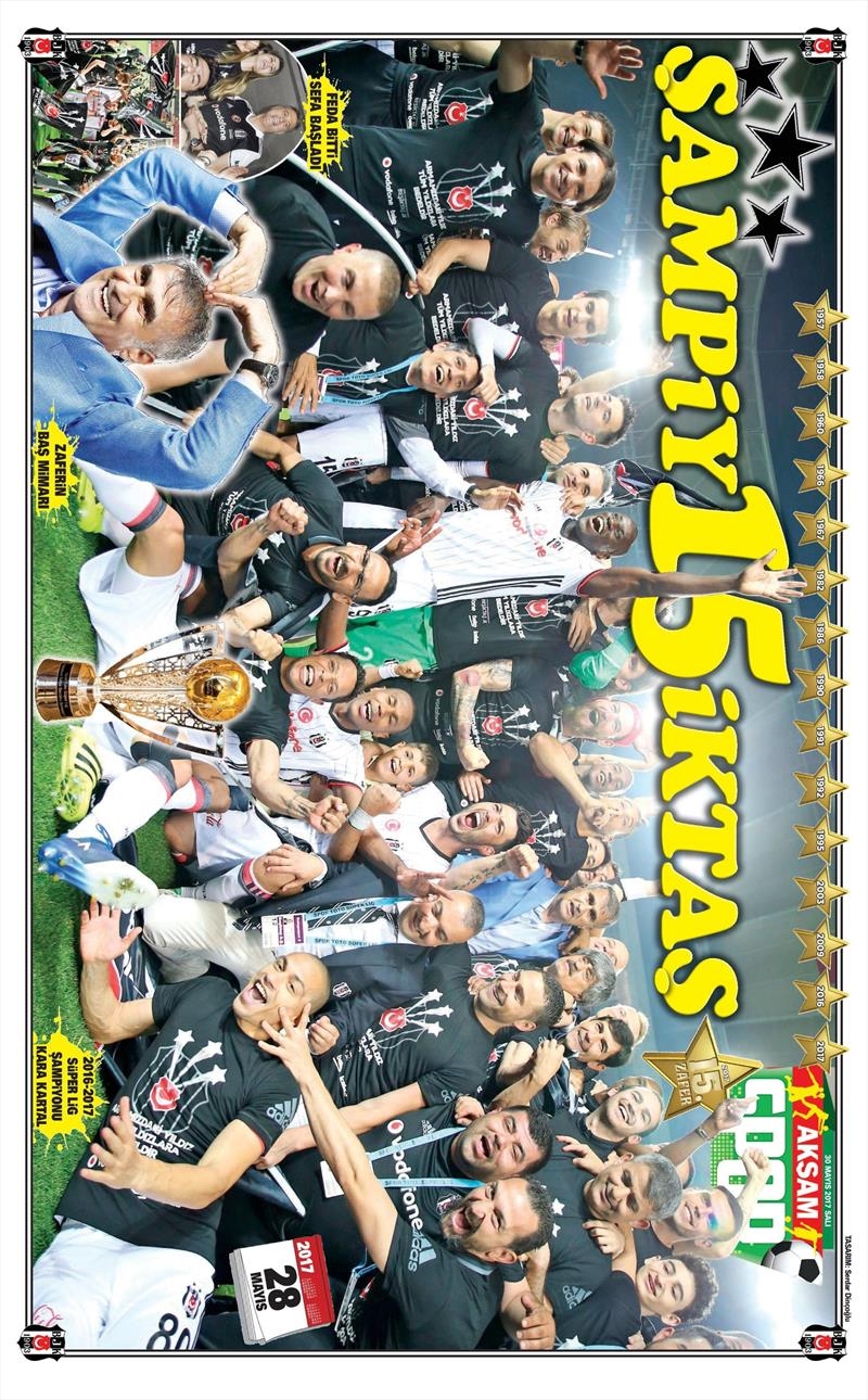 30 Mayıs 2017 | İşte gazetelerin Beşiktaş manşetleri - Görsel 3