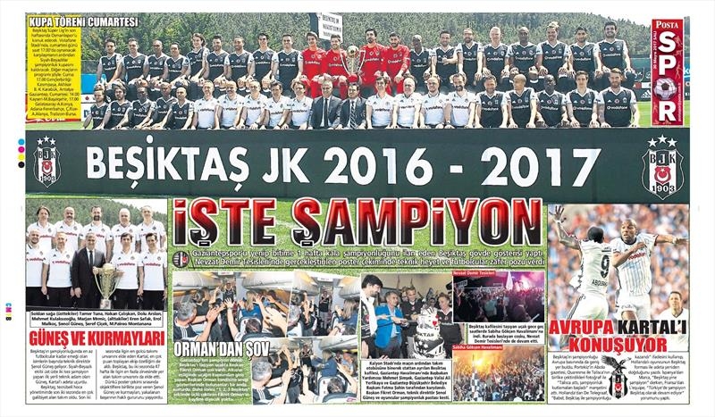 30 Mayıs 2017 | İşte gazetelerin Beşiktaş manşetleri - Görsel 33