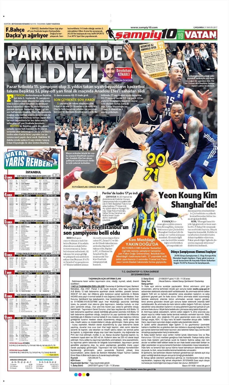 31 Mayıs 2017 | İşte gazetelerin Beşiktaş manşetleri - Görsel 10