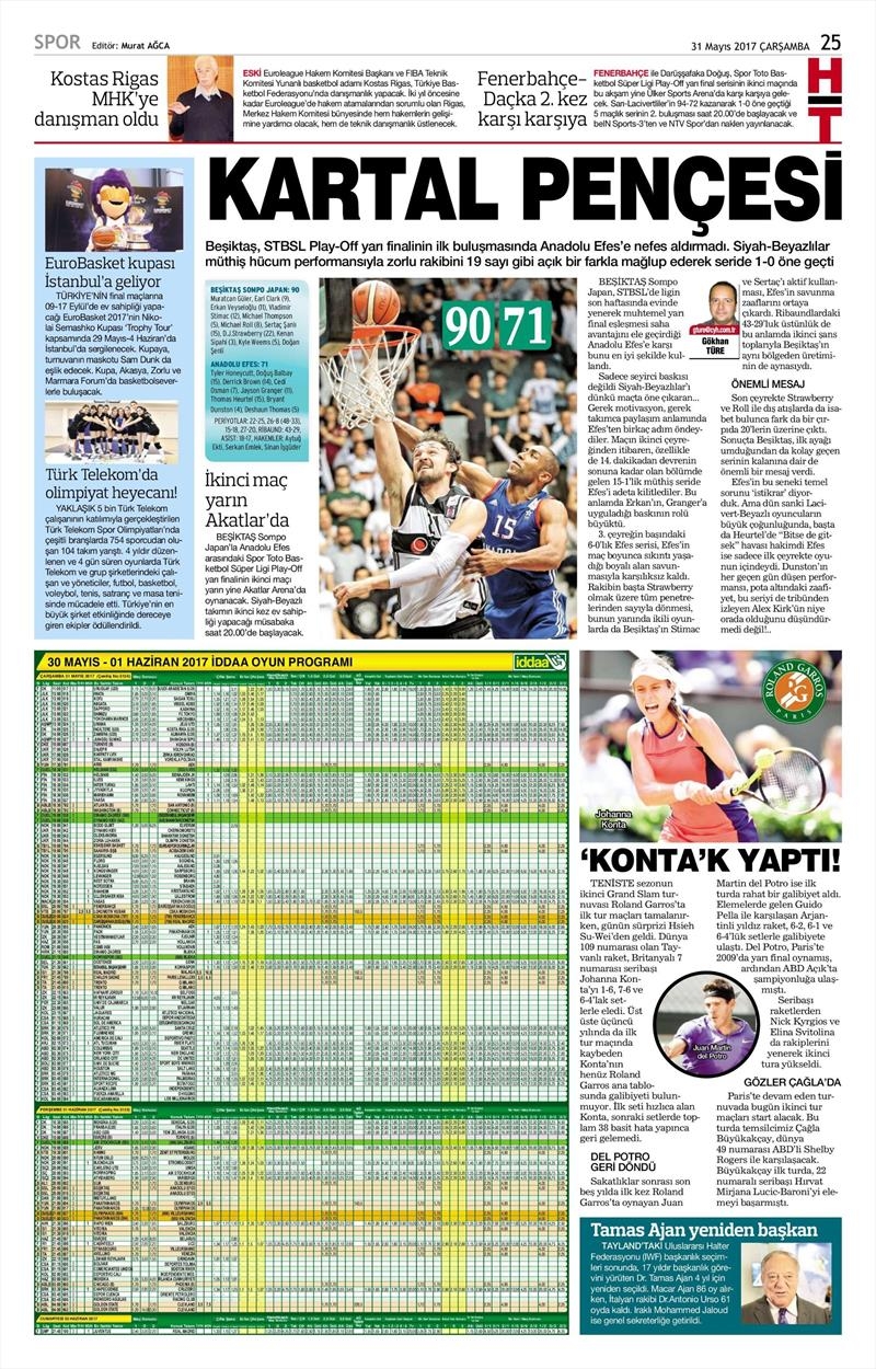 31 Mayıs 2017 | İşte gazetelerin Beşiktaş manşetleri - Görsel 26